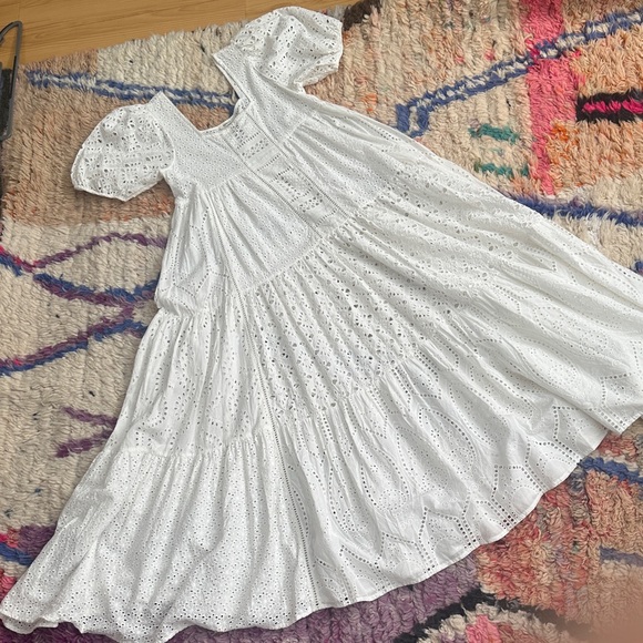 Spell White Lace Maxi Dress - Picture 5 of 5